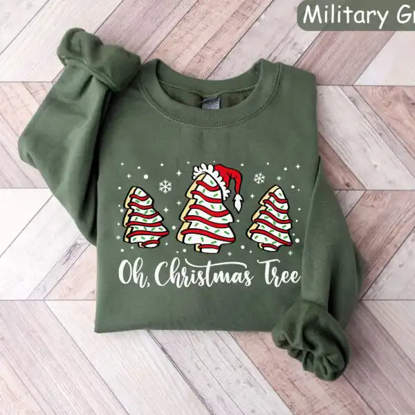 Oh Christmas Tree Sweatshirt – Merry Christmas Women's Top