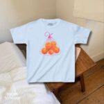Oranges Baby Tee – 90s Style Fruit Graphic for Women