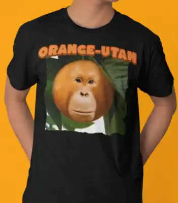 Orangutan Funny T-Shirt – Playful Unisex Animal Lover Tee