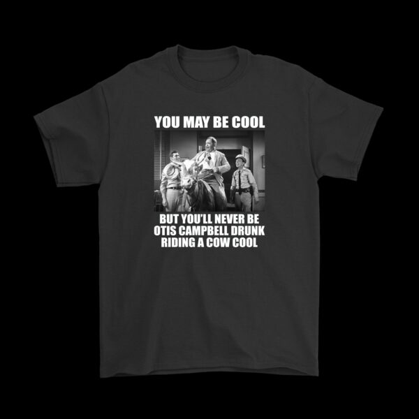 Otis Campbell Riding Cow T-Shirt – Fun Cotton Graphic Tee