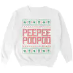 Peepeepoopoo Tacky Sweater – Soft Cotton-Blend Holiday Top