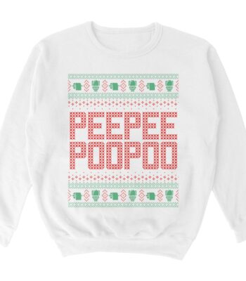 Peepeepoopoo Tacky Sweater – Soft Cotton-Blend Holiday Top