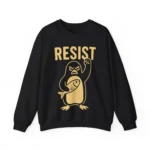 Penguins Resist Shirt – Funny Political Satire Tee for All