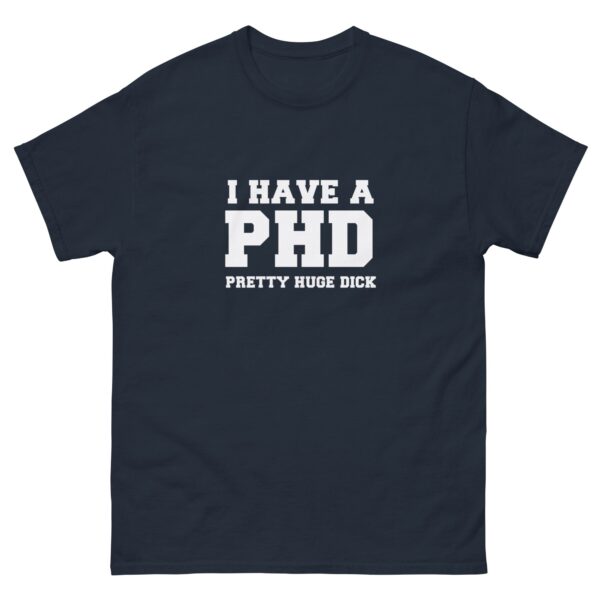 PHD T-Shirt – Funny Cotton Tee for Comfy Casual Wear