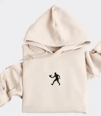 Pickleball Player Hoodie – Cozy Minimalist Sweatshirt Gift for Players