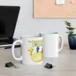 Pikmin PISS Mug – Funny White Ceramic Coffee Cup for All Drinks