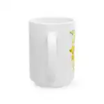 Pikmin PISS Mug – Funny White Ceramic Coffee Cup for All Drinks