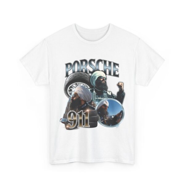 Porsche 911 Unisex Heavy Cotton Tee – Classic Fit Graphic Shirt
