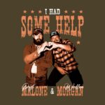 Post Malone & Waylon Jennings Tee – Retro Country Music Shirt