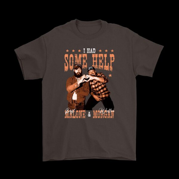 Post Malone & Waylon Jennings Tee – Retro Country Music Shirt