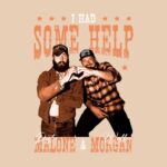 Post Malone & Waylon Jennings Tee – Retro Country Music Shirt