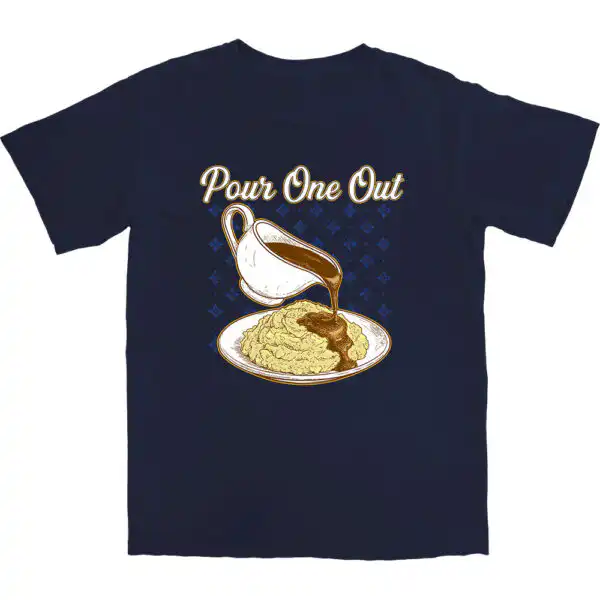 Pour One Out T Shirt – Soft Cotton Vintage Style Tee