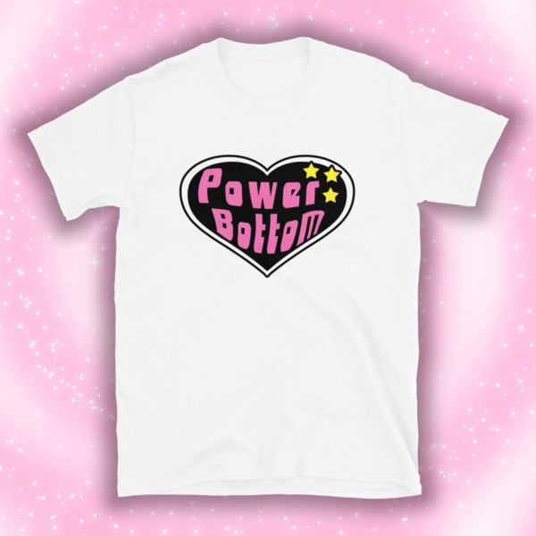 Power Bottom Unisex Tee – Soft Cotton Graphic Shirt for All Occasions