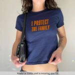 Protect My Family Baby Tee – Cute Unisex Soft Cotton Shirt
