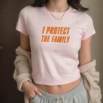 Protect My Family Baby Tee – Cute Unisex Soft Cotton Shirt