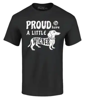 Proud to Have a Little Weiner Dachshund Tee – Funny Dog Lover Shirt