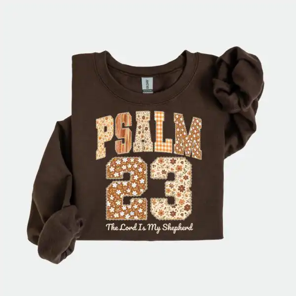 Psalm 23 Sweatshirt – The Lord Is My Shepherd Long Sleeve Tee