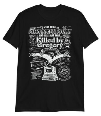 Pterodactyl Graphic Tee – Slim Fit 100% Cotton Shirt