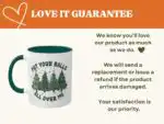 Put Your Balls All Over Me Mug – Funny Rude Christmas Gift