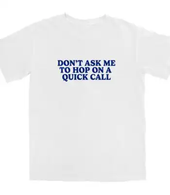 Quick Call T Shirt – Soft Cotton Tee with Worn-In Comfort