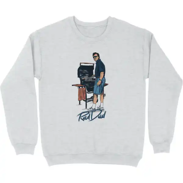 Rad Dad Crewneck Sweatshirt – Soft Cotton Blend for Comfort