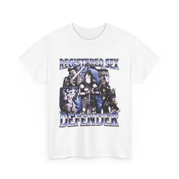 Registered Sex Defender Cotton Tee – Classic Unisex Casual Shirt