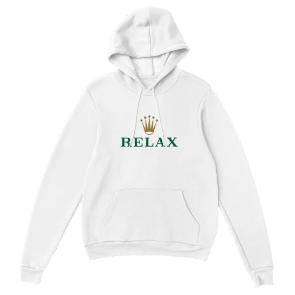 Relax in Comfort Hoodie – Soft Cotton-Polyester Blend Top