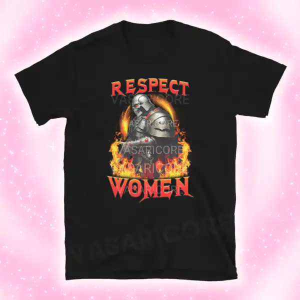 Respect Women Knight T-Shirt – Soft Comfortable Graphic Tee