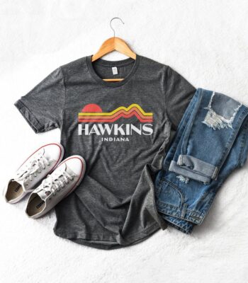 Retro Hawkins Indiana Unisex T-Shirt – Soft & Stylish Tee