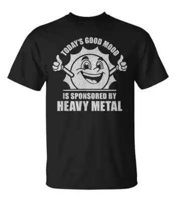 Retro Vintage Good Mood Heavy Metal Tee – Unique Graphic Shirt
