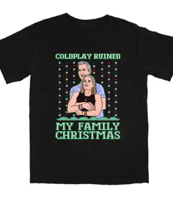 Ruined Christmas T Shirt – Soft Cotton Graphic Tee for Holidays