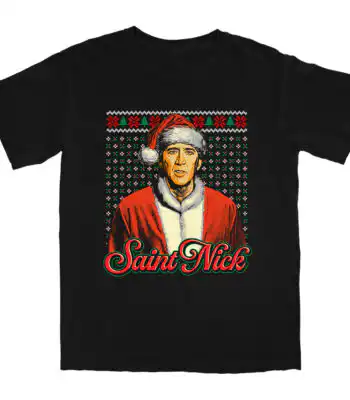 Saint Nick T Shirt – Soft Cotton Tee with Cozy Vibe