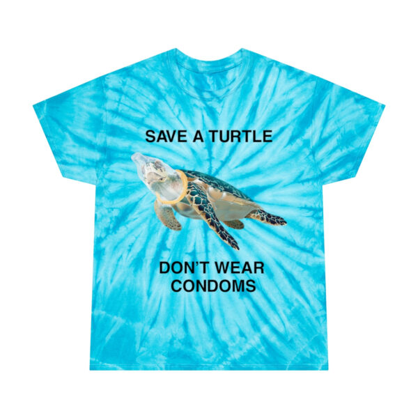 Save a Turtle, Don't Wear Condoms – Fun Eco-Friendly Tee