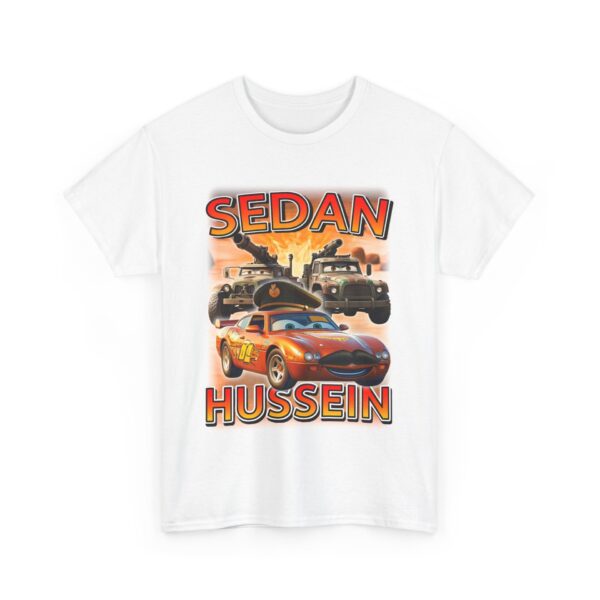 Sedan Hussein Unisex Heavy Cotton Tee - Classic and Comfy Fit