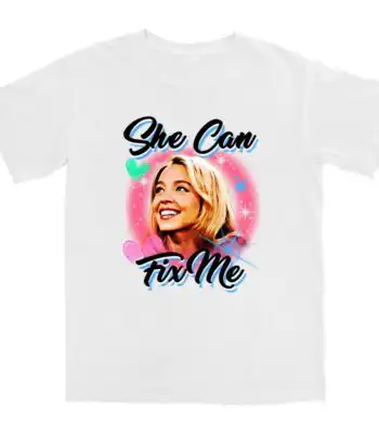 She Can Fix Me T Shirt – Soft Cotton Casual Graphic Tee