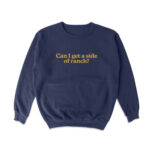 Side of Ranch Crewneck Sweatshirt – Cozy Cotton Blend Top