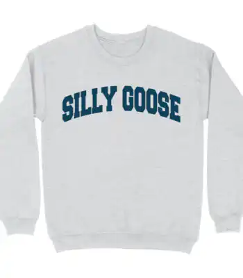 Silly Goose Academy Crewneck Sweatshirt – Soft Casual Pullover