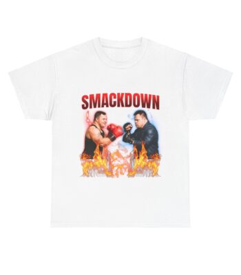 Smackdown Unisex Heavy Cotton Tee – Classic Comfort Shirt