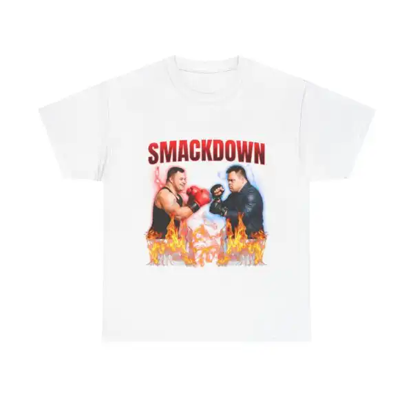 Smackdown Unisex Heavy Cotton Tee – Classic Comfort Shirt