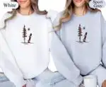 Snowboard Sweatshirt – Cute Winter Hoodie for Ski Lovers