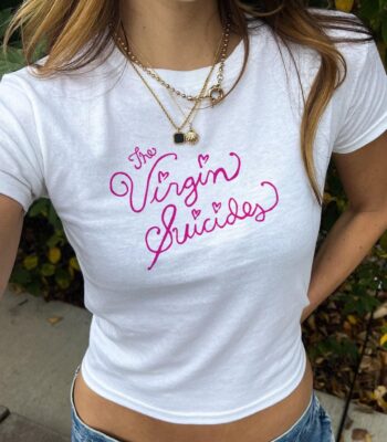 Sofia Coppola Virgin Suicides Baby Tee – Cute 90s Graphic Shirt