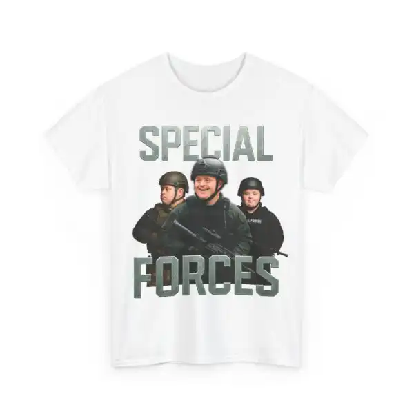 Special Forces Unisex Cotton Tee – Classic Fit Casual Shirt