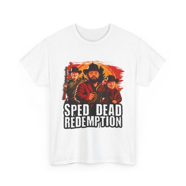 Sped Dead Redemption Graphic Tee – Classic Cotton Crew Shirt