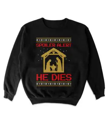 Spoiler Alert Crewneck Sweatshirt – Soft Casual Everyday Top