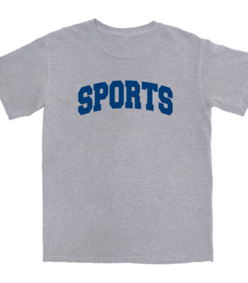 Sports Collegiate T Shirt – Soft Unisex Cotton Tee for Fans