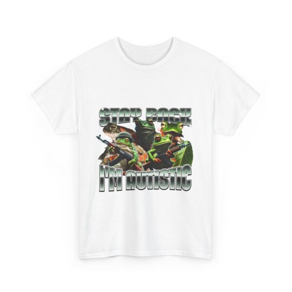 Stay Back I'm Autistic Tee – Comfortable Unisex Cotton Shirt