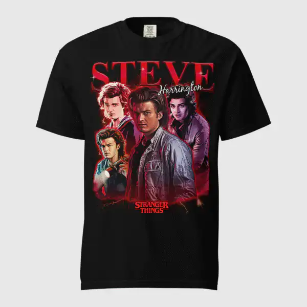 Stranger Things T-Shirt Steve Heartthrob – Soft Heavyweight Tee