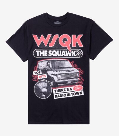 Stranger Things WSQK T-Shirt – Fun Graphic Tee for Fans