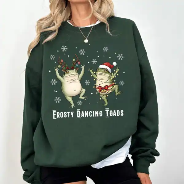 Subtle Anti-Trump Christmas Sweatshirt – Cozy Holiday Top
