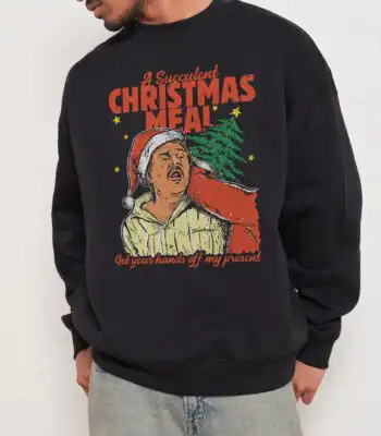 Succulent Christmas Meal Sweatshirt – Cozy Unisex Holiday Top